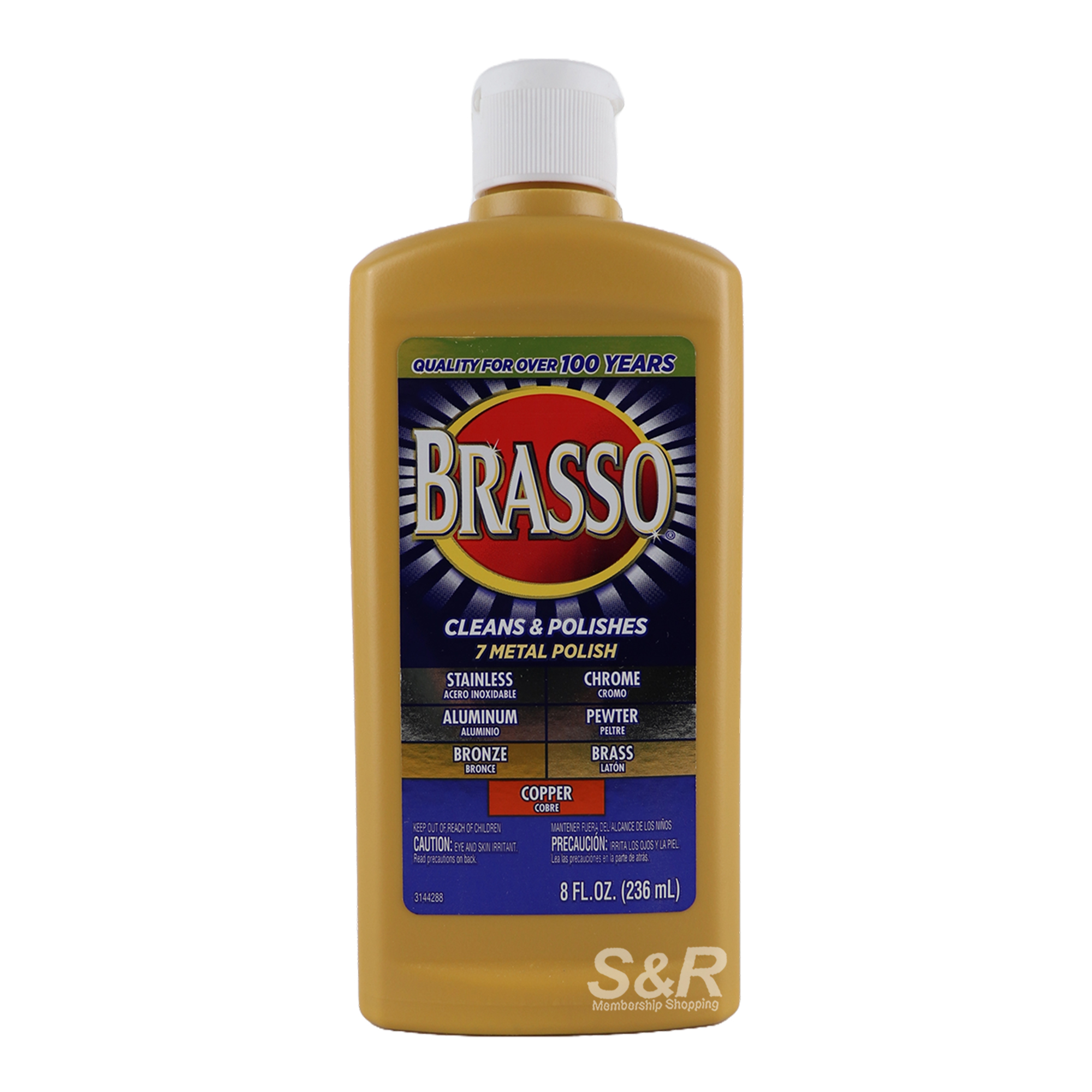 Brasso Metal Polish 236mL